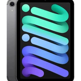 【中古】【安心保証】 iPad mini 8.3インチ A17 Pro[512GB] セルラー SIMフリー スペースグレイ