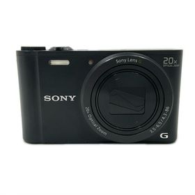 【全額返金保証】【最速発送】Sony コンパクトデジタルカメラ サイバーショット DSC-WX350 ブラック 美品 動作確認済
