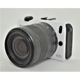 Canon ミラーレス一眼カメラ EOS M レンズキット EF-M18-55mm F3.5-5.6 IS STM付属 ホワイト EOSMW