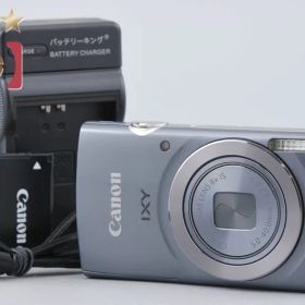 【中古】Canon キヤノン IXY 160 シルバー コンパクトデジタルカメラ