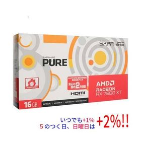 SAPPHIRE PURE Radeon RX 7800 XT GAMING OC 16GB GDDR6 PCIExp 16GB 11330-03-20G【いつでも+1％！5のつく日と日曜日は+2%！】 爆買