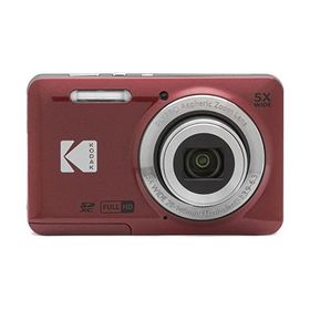 KODAK (コダック) PIXPRO 使いやすい ズーム FZ55-RD 16MP デジタルカメラ 光学5倍ズーム 広角 28mm 2.7