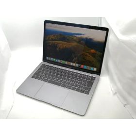 【中古】Apple MacBook Air 13インチ Corei5:1.6GHz 128GB Touch ID搭載モデル スペースグレイ MVFH2J/A (Mid 2019)【OSU301】保証期間1ヶ月【ランクA】