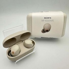 【中古・美品】SONY WF-1000XM5 ソニー プラチナシルバー ワイヤレスイヤホン