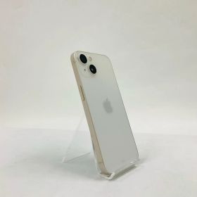 【全額返金保証】【最速発送】 iPhone 13 128GB ホワイト au 白ロム 動作確認済 77%