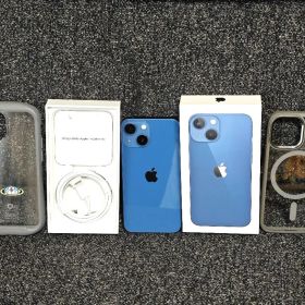 Apple iPhone 13 ブルー 本体 【ios 18.7.2】