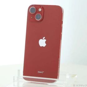 ソフマップ 〔中古品〕 iPhone13 128GB プロダクトレッド MLNF3J／A SIMフリー【247】