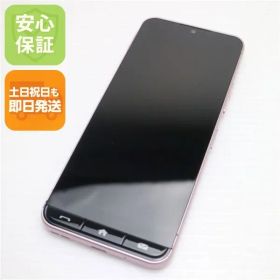 超美品 SIMフリー かんたんスマホ A402ZT ピンク スマホ ZTE 即日発送 土日祝発送OK