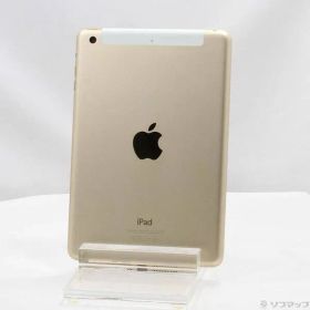 ソフマップ 〔中古品〕 iPad mini 3 16GB ゴールド MGYR2J／A docomo【348】