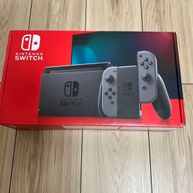 【美品】Nintendo Switch 本体 グレー 箱あり 動作確認済み