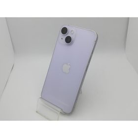 【中古】【赤ロム保証あり】Apple au 【SIMフリー】 iPhone 14 128GB パープル MPUY3J/A【横浜】保証期間１週間【ランクC】