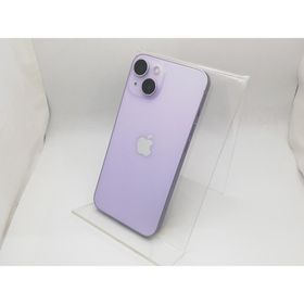 【中古】【赤ロム保証あり】Apple 楽天モバイル 【SIMフリー】 iPhone 14 128GB パープル MPUY3J/A【秋葉3号】保証期間１ヶ月【ランクC】