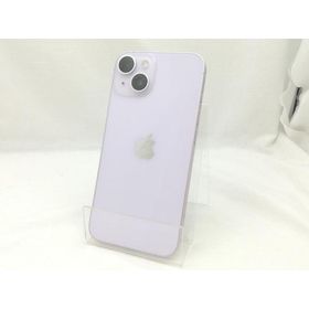 【中古】Apple au 【SIMフリー】 iPhone 14 128GB パープル MPUY3J/A【川崎】保証期間１ヶ月【ランクC】