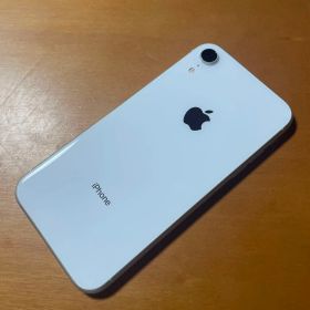 iPhoneXR 256GB SIMフリー ホワイト バッテリー最大容量79%