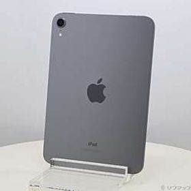 iPad mini 第6世代 64GB スペースグレイ MK7M3J／A Wi-Fi ［8.3インチ液晶／A15-Bionic］
