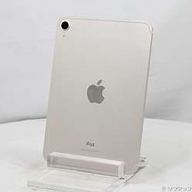 iPad mini 第6世代 64GB スターライト ［8.3インチ液晶／A15-Bionic］