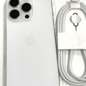 美品 電池93% iPhone16 Pro 128GB ホワイト SIMフリー