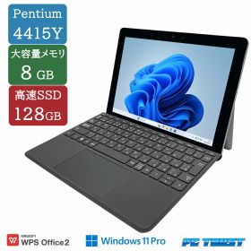 【送料無料】ETC: Microsoft Surface go LTE Advanced 1825 Pentium 4415Y 1.60GHz /メモリ:8GB/SSD:128GB/無線LAN/ 中古 ノートパソコン Windows11 Pro WPS Office 付き 10インチ 【中古】【3ケ月保証】
