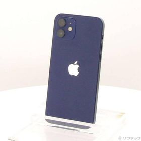 〔中古〕Apple(アップル) iPhone12 64GB ブルー MGHR3J／A SIMフリー〔305-ud〕
