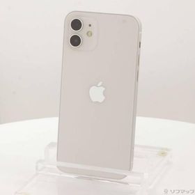 〔中古〕Apple(アップル) iPhone12 256GB ホワイト MGJ13J／A SoftBank〔349-ud〕