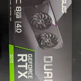 ASUS DUAL GeForce RTX 3070 8GB 本体