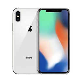 iPhoneX[64GB] SIMフリー シルバー【安心保証】