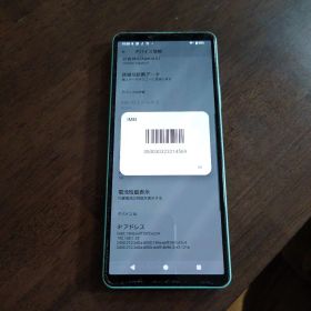 Sony Xperia 10 IV 本体 ミント