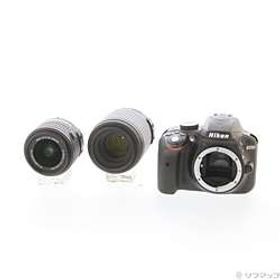 NIKON D3300 ダブルズームキット (2416万画素／SDXC)