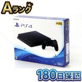 【整備済み品】 SONY PlayStation 4 PS4 ジェット・ブラック 500GB CUH-2100AB01 本体 プレステ4 ぷれすて4