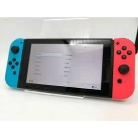 【中古】Nintendo Switch 本体 Joy-Con(L) ネオンブルー/(R) ネオンレッド HAC-S-KABAA 【2017年3月】【秋葉2号】保証期間１ヶ月【ランクB】