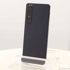 (中古)SONY Xperia 1 III 256GB フロストパープル SO-51B docomoロック解除SIMフリー(368-ud)