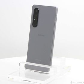 (中古)SONY Xperia 1 III 256GB フロストグレー SO-51B docomoロック解除SIMフリー(368-ud)