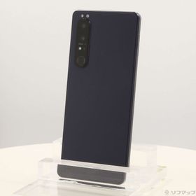 (中古)SONY Xperia 1 III 256GB フロストパープル SOG03 auロック解除SIMフリー(297-ud)