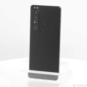 (中古)SONY Xperia 1 III 512GB フロストブラック XQ-BC42 SIMフリー(276-ud)