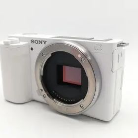 【中古】SONY VLOGCAM ZV-E10 ボディ ホワイト【ECセンター】保証期間１ヶ月【ランクB】