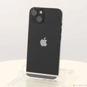 ソフマップ 〔中古品〕 iPhone13 128GB ミッドナイト MLNC3J／A SIMフリー【258】