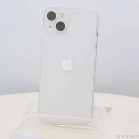 ソフマップ 〔中古品〕 iPhone13 128GB スターライト MLND3J／A SIMフリー【276】