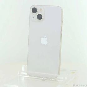 ソフマップ 〔中古品〕 iPhone13 128GB スターライト MLND3J／A SIMフリー【377】