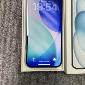 中古IPhone15 -128GB -IOS(26.5)-バッテリー91％です。