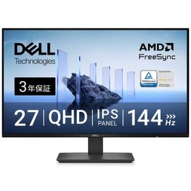 DELL デル Dell 27 モニター ［27型 / WQHD(2560×1440) / ワイド / 144Hz］ ブラック SE2726D-R