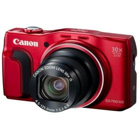 【中古】【1ヶ月保証】キヤノン Canon Power Shot SX700 HS レッド 光学30倍ズーム PSSX700HS(RE)