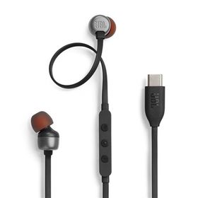 JBL USB Type-C接続有線インイヤーイヤホンTUNE310C JBLT310CBLK