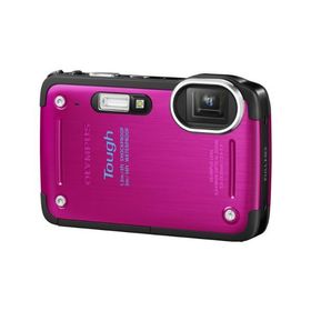 OLYMPUS デジタルカメラ TG-620 1200万画素 5m防水 裏面照射型CMOS 広角28mm ピンク TG-620 PNK