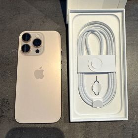 美品 Apple iPhone 16 Pro 256GB デザートチタニウム
