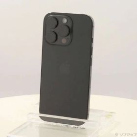 ソフマップ 〔中古品〕 iPhone16 Pro 256GB ブラックチタニウム FYN03J／A SIMフリー【258】