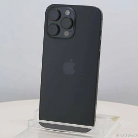 ソフマップ 〔中古品〕 iPhone16 Pro Max 256GB ブラックチタニウム MYWG3J／A SIMフリー【251】