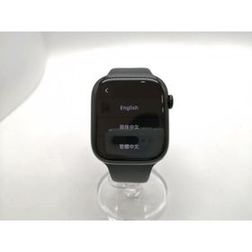 【中古】Apple Watch Series10 46mm Cellular ジェットブラックアルミニウムケース/ブラックスポーツバンド (S/M) MWY33J/A【スマーク伊勢崎】保証期間１ヶ月