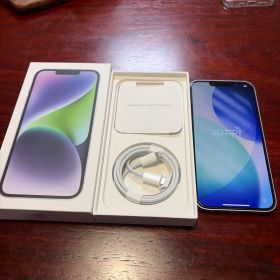 iPhone14 パープル 128GB 付属品完備