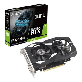 ASUS エイスースDual GeForce RTX 3050 OC Edition 6GB GDDR6 グラフィックボード DUAL-RTX3050-O6G(2608385)送料無料