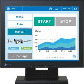 EIZO ３８ｃｍ（１５．０）型タッチパネル装着カラー液晶モニター ＤｕｒａＶｉｓｉｏｎ ＦＤＸ１５０２ＴーＴ ブラック（直送品）